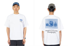 画像をギャラリービューアに読み込む, amateur University of Photography T-shirt White / Same Paper