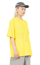 画像をギャラリービューアに読み込む, amateur Bookend T-shirt Yellow / Same Paper