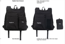 画像をギャラリービューアに読み込む, Same Paper amateur / Magbook Nylon Backpack Black