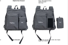 画像をギャラリービューアに読み込む, Same Paper amateur / Magbook Nylon Backpack Grey