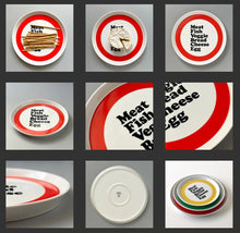 画像をギャラリービューアに読み込む, Ring Toss Plate L Red / Swimsuit Department