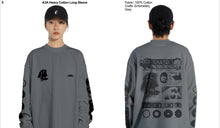 画像をギャラリービューアに読み込む, Same Paper amateur / A♡A Heavy Cotton Long Sleeve (Grey)