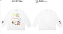 画像をギャラリービューアに読み込む, Same Paper amateur / amateur Library Bread Heavy Cotton Long Sleeve