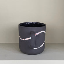 画像をギャラリービューアに読み込む, Peaches / Black Nerikomi Mug