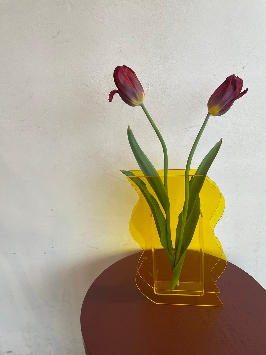 Acrylic Wave Vase