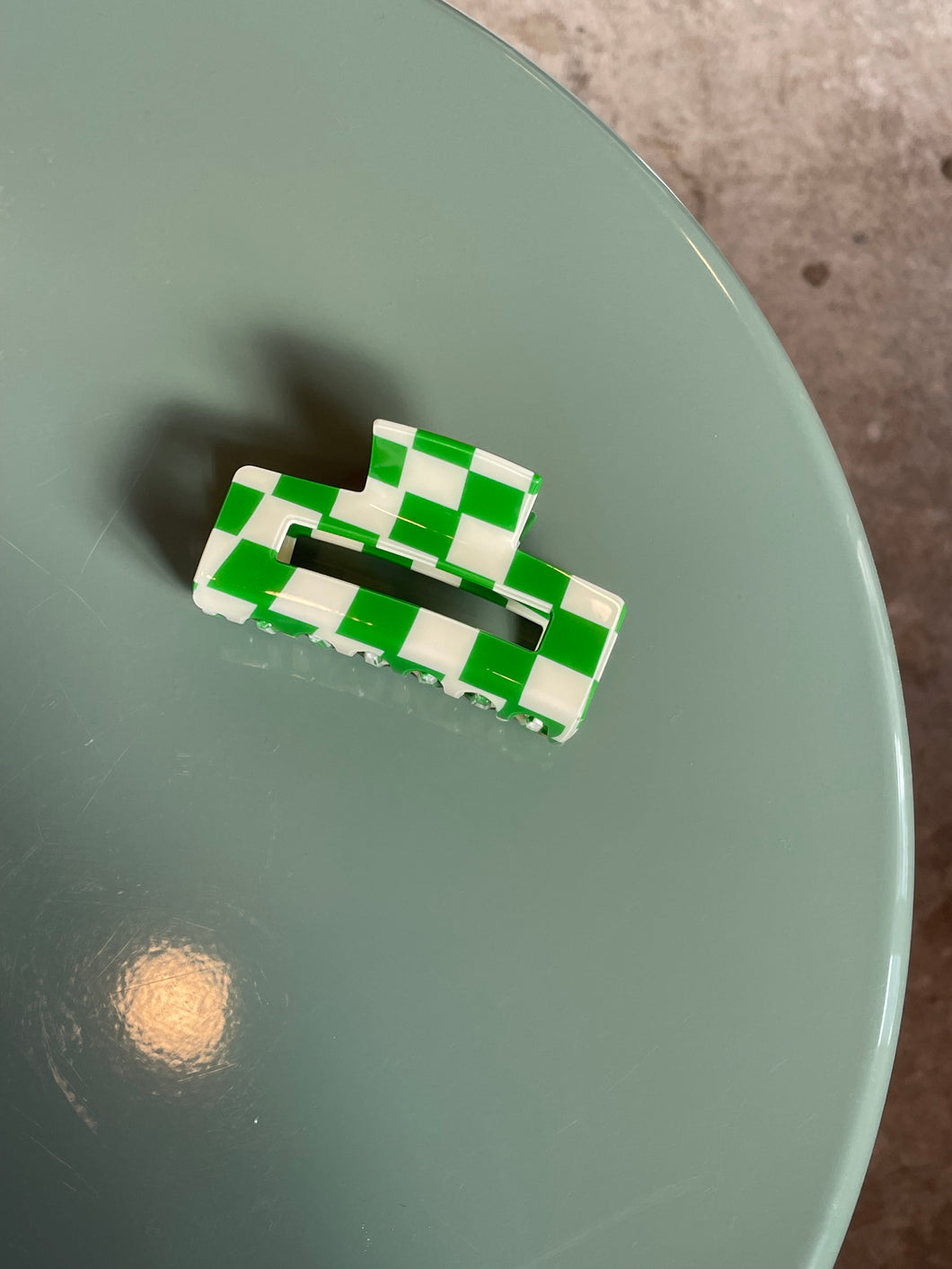 Green Check Clip / The Birthday Club