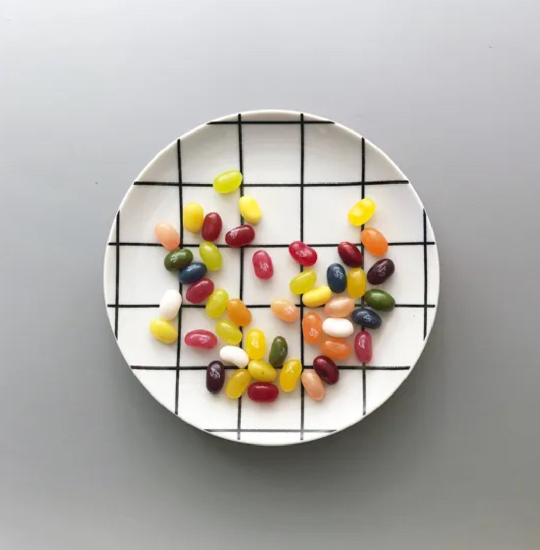 “Grid” Bread Plate  / Swimsuit Department