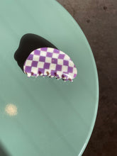 画像をギャラリービューアに読み込む, Purple Checker Clip / The Birthday Club
