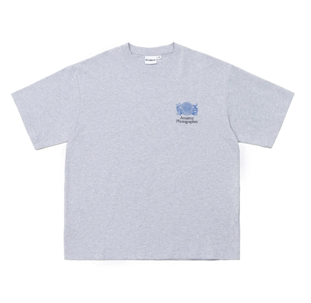 ameteur University of Photography T-shirt Gray / Same Paper