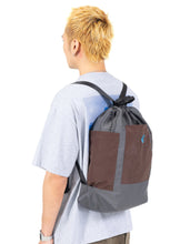 画像をギャラリービューアに読み込む, CC Nylon Backpack Grey/Brown / Same Paper
