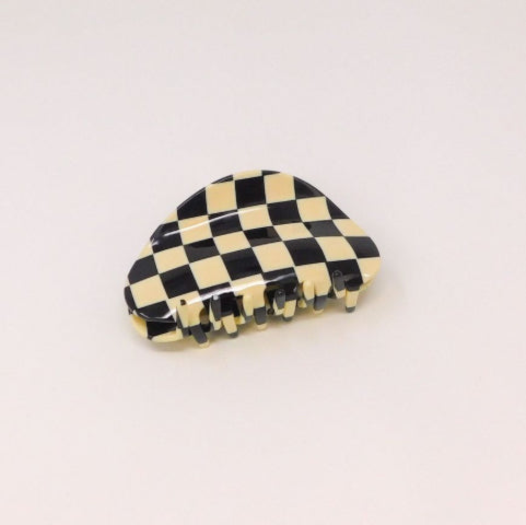 Chunks / Checker Claw in Black + White