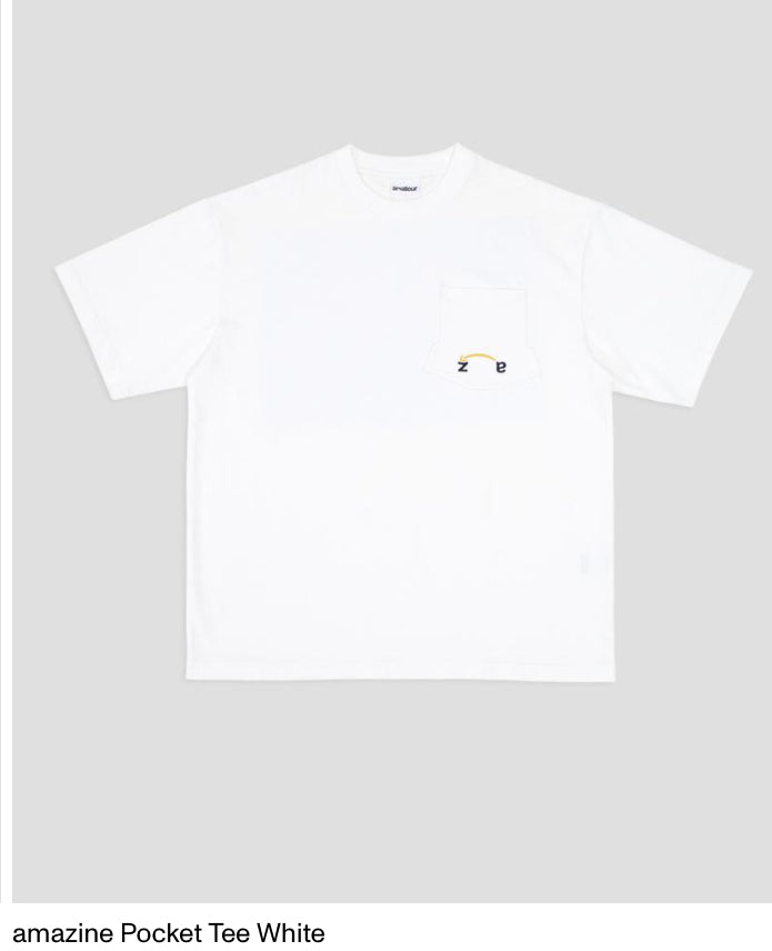 amateur amazine Pocket Tee [White]