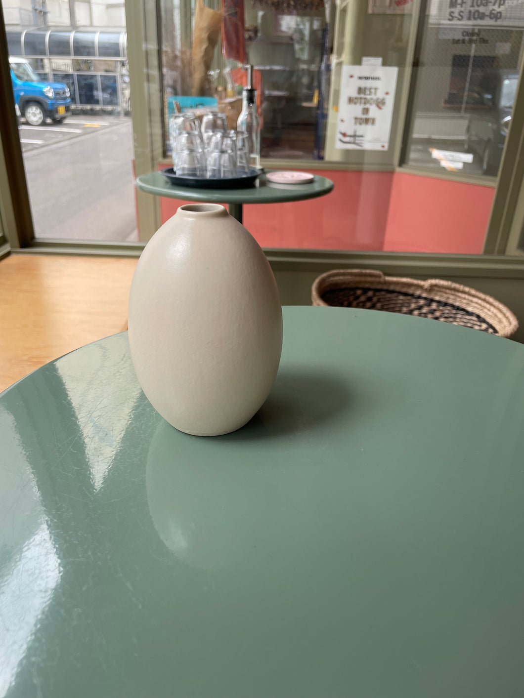 Pale White Vase
