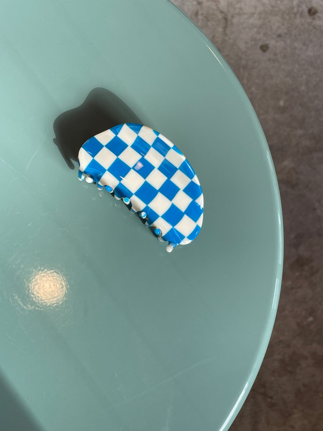 Blue Checker Clip / The Birthday Club