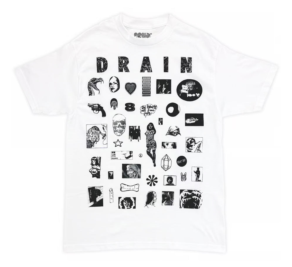 Drain T-shirt designed by Weirdo Dave / Gallery Commune