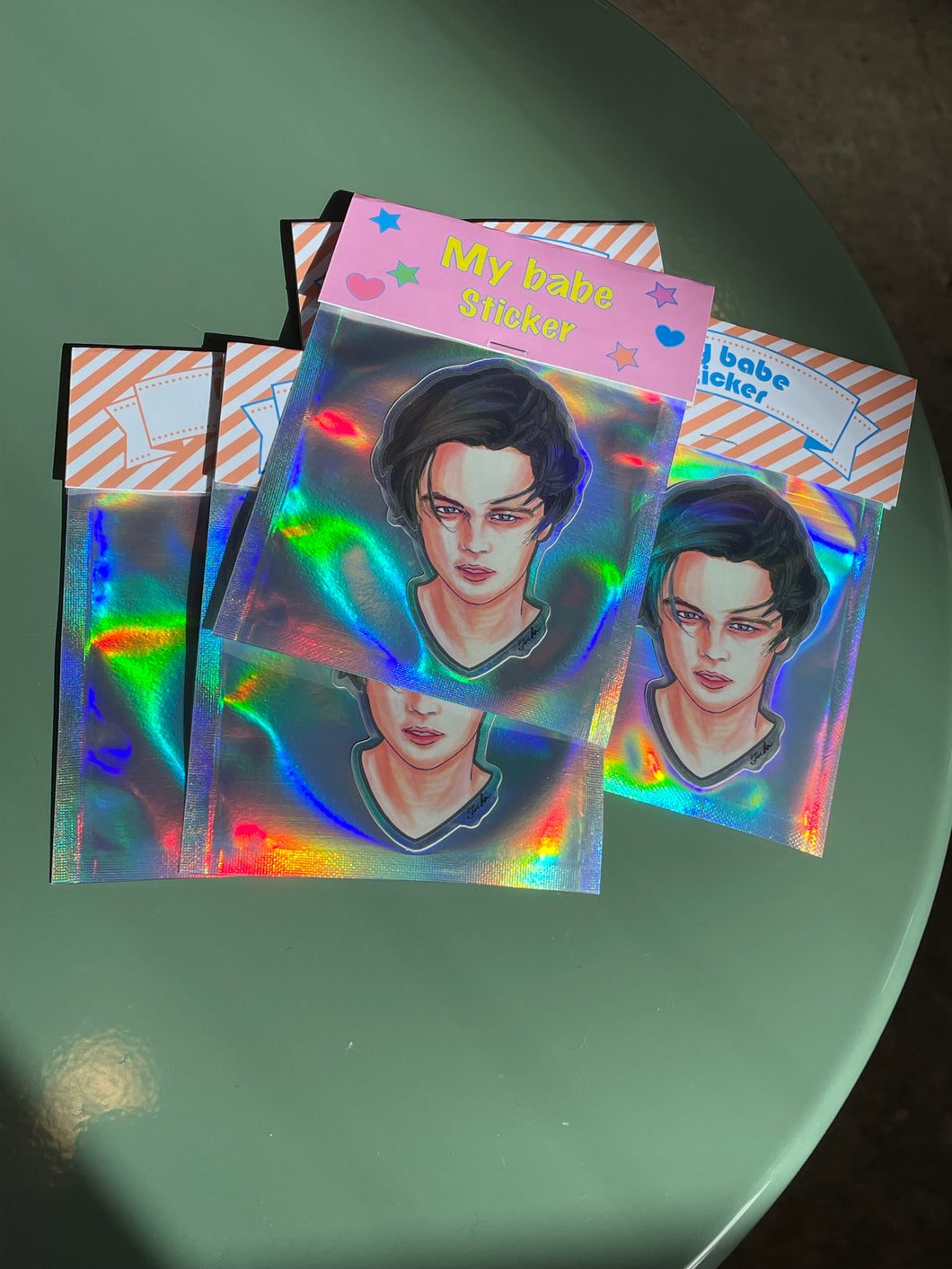 Hologram Sticker “若かりし彼“ / The Birthday Club