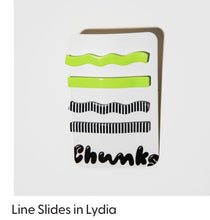 画像をギャラリービューアに読み込む, Chunks / Line Slides

