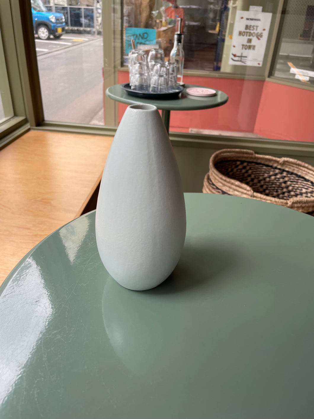 Pale Blue Vase
