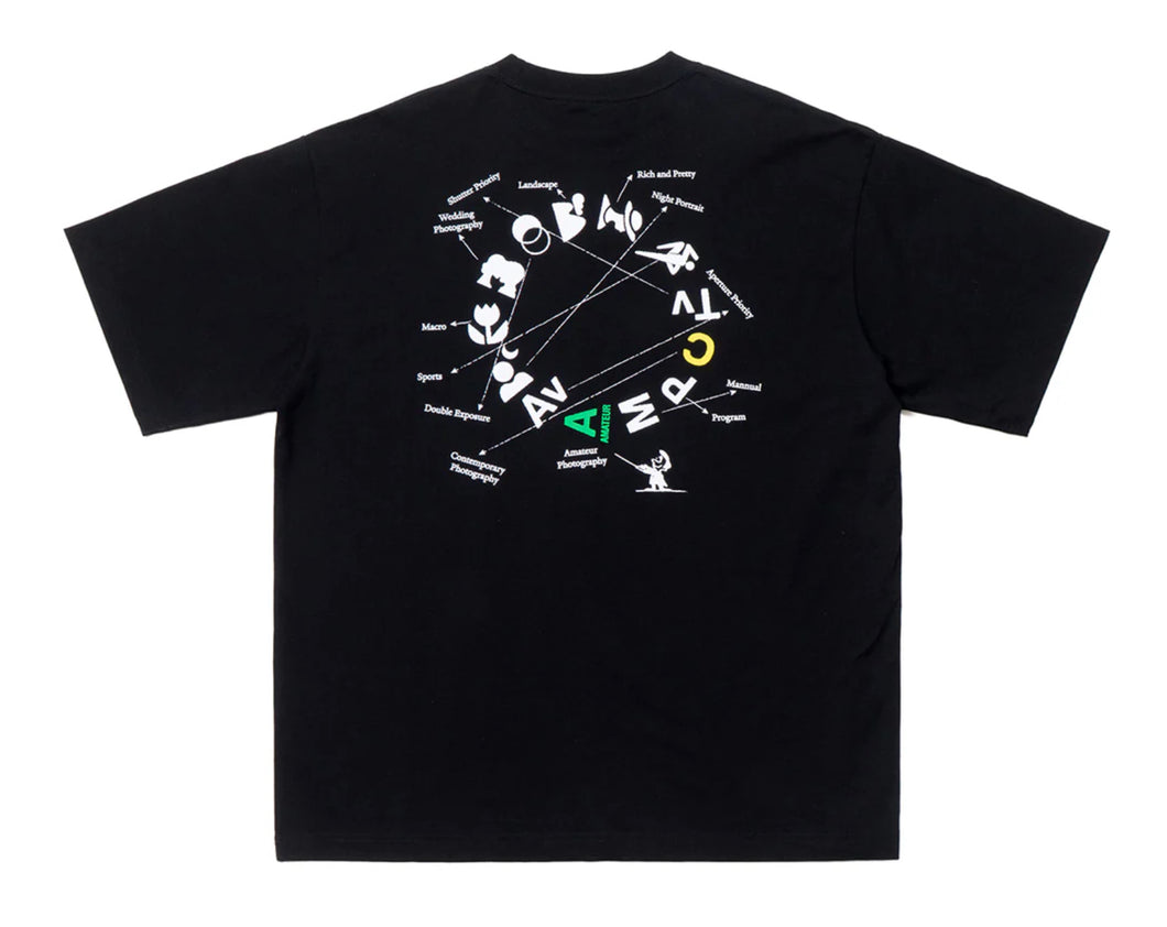 amateur Photographer T-shirt Black / Same Paper
