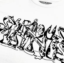画像をギャラリービューアに読み込む, Antwan Horfee × gallery commune "Serious Business" T-shirt [White] - Commune Press
