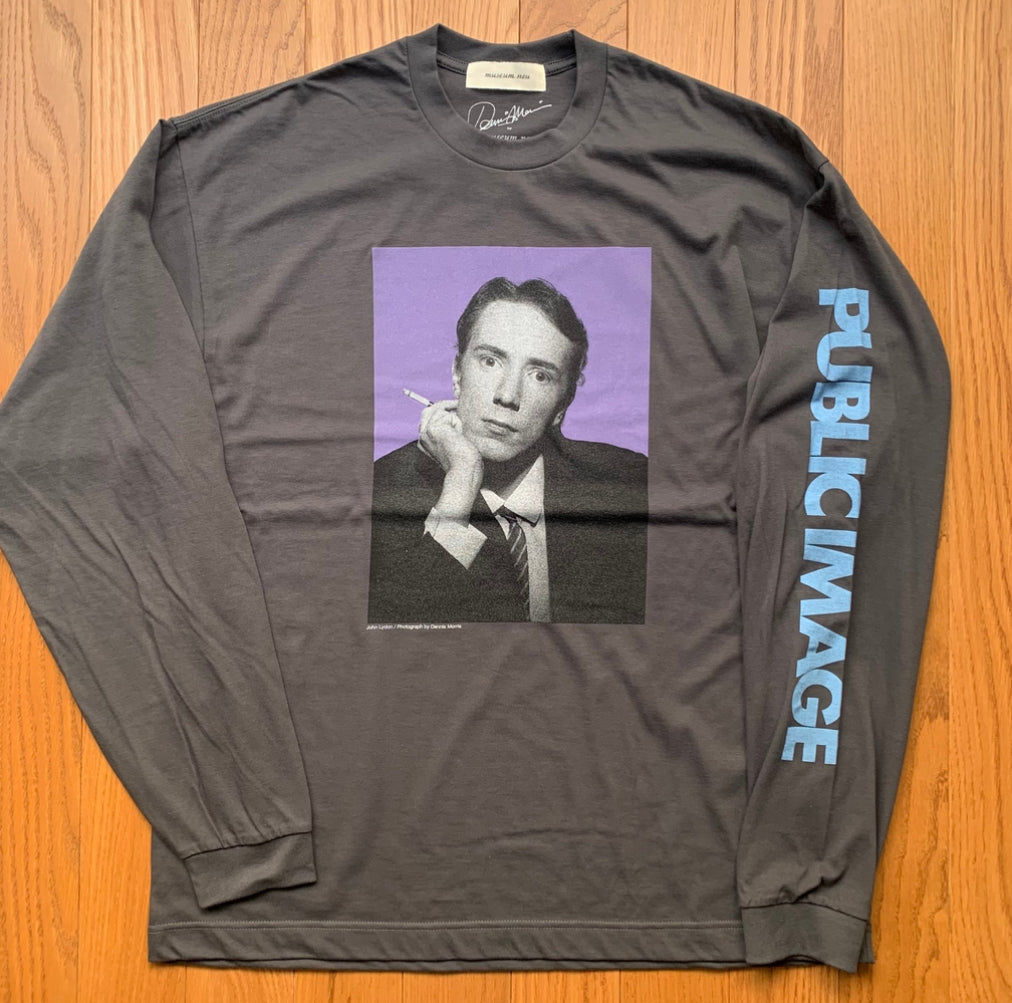 John Lydon Long Sleeve T-shirt / museum neu – Folks Store Sendai