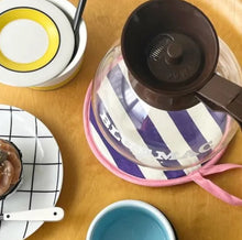 画像をギャラリービューアに読み込む, Stripe Pot Holder

