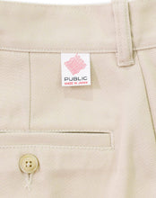 画像をギャラリービューアに読み込む, PUBLIC Regular Fit Work Pants / Ivory
