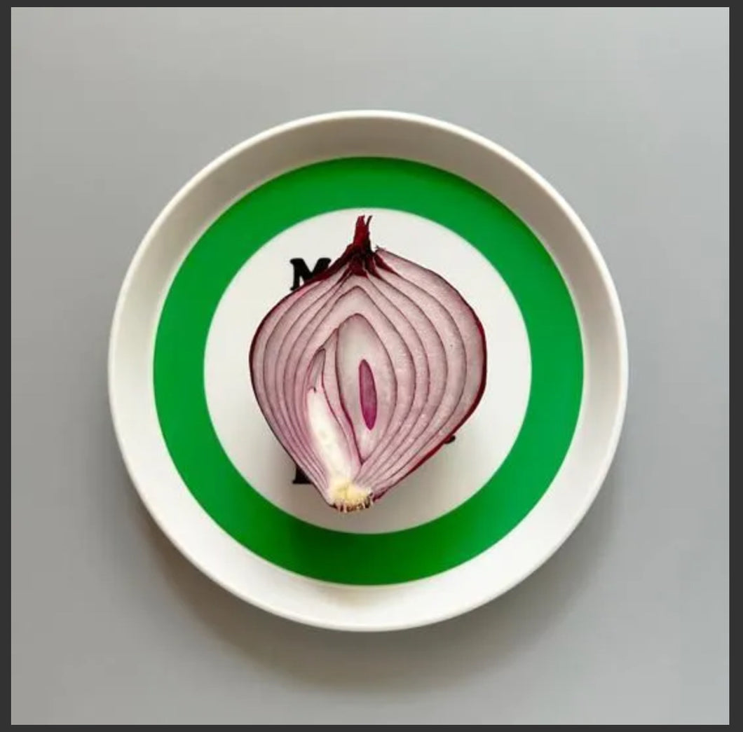 Ring Toss Plate M Green / Swimsuit Department