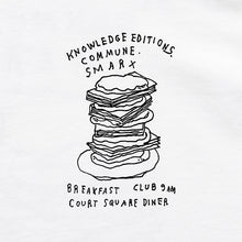 画像をギャラリービューアに読み込む, "Breakfast Club" T-shirt designed by Stefan Marx [White] Knowledge Editions - Commune Press
