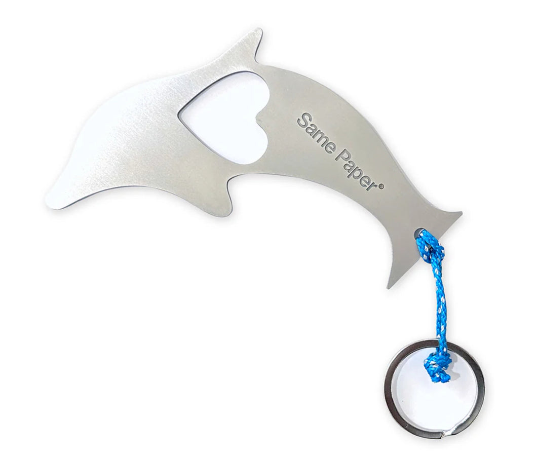 amateur Dolphin Steel Bottle Opener / Same Paper