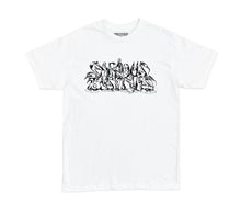 画像をギャラリービューアに読み込む, Antwan Horfee × gallery commune "Serious Business" T-shirt [White] - Commune Press

