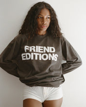 画像をギャラリービューアに読み込む, Monogram LS Tee  Vintage Black/White / Friend Editions
