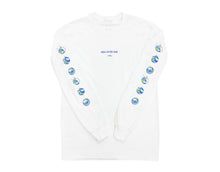 画像をギャラリービューアに読み込む, "Aqua Outer Rail" L/S T-shirt by Al White [White] - Commune Press
