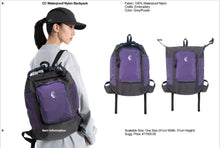 画像をギャラリービューアに読み込む, Same Paper amateur / CC Waterproof Nylon Backpack Grey/Purple
