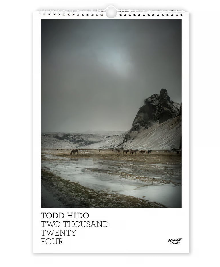 Dead Beat Club / Calender 2024 by Todd Hido