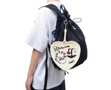 画像をギャラリービューアに読み込む, Same Paper “amateur” / Embroidered Handcrafted Palm Leaf Fan
