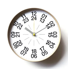 画像をギャラリービューアに読み込む, Swimsuit Department Clock Division / Wall Clock “24hours”
