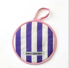 画像をギャラリービューアに読み込む, Stripe Pot Holder
