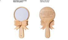 画像をギャラリービューアに読み込む, Same Paper x Lina Sun Park Wood Carving Mirror / Same Paper
