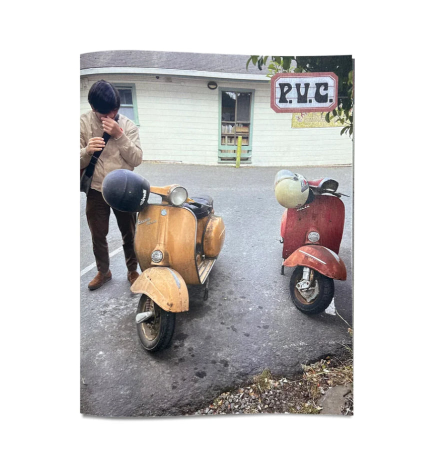 Untitled Zine”P.V.C” by Barry McGee / Scooters for Peace