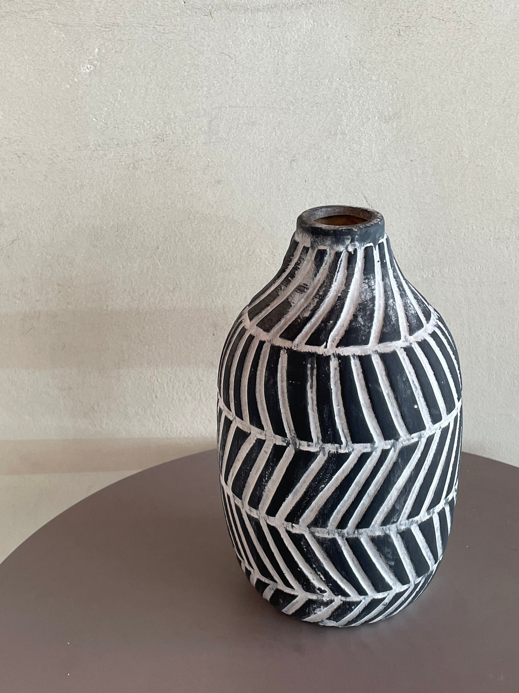Hand Carved  Vase