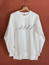 画像をギャラリービューアに読み込む, I don’t care Sweatshirt  FOLKS OG
