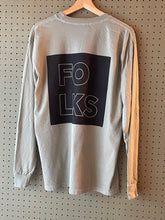 画像をギャラリービューアに読み込む, Square L/S Tee FOLKS OG
