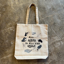画像をギャラリービューアに読み込む, Small Spells/Power to the Peaple Tote Bag
